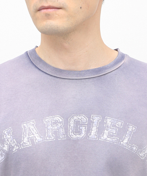 Maison Margiela(メゾンマルジェラ)の「【MAISON MARGIELA / メゾン マルジェラ】used logo tee(Tシャツ/カットソー・メンズ・パープル・LARGE/X-LARGE)」の8枚目の写真