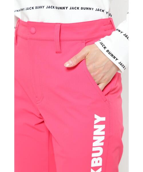 Jack Bunny!!（ジャックバニー）の「【Jack Bunny!!】ナイロンストレッチツイルパンツ（その他パンツ・レディース・ブラック/ホワイト/ピンク/グリーン・LARGE/MEDIUM/SMALL/X-SMALL）」の12枚目の写真