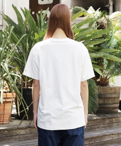 Columbia(コロンビア)の「Columbia/コロンビア マウンテンズアーコーリングショートスリーブTシャツ(Tシャツ/カットソー・メンズ・グリーン/ホワイト/ブラック・M/L/XL)」の5枚目の写真