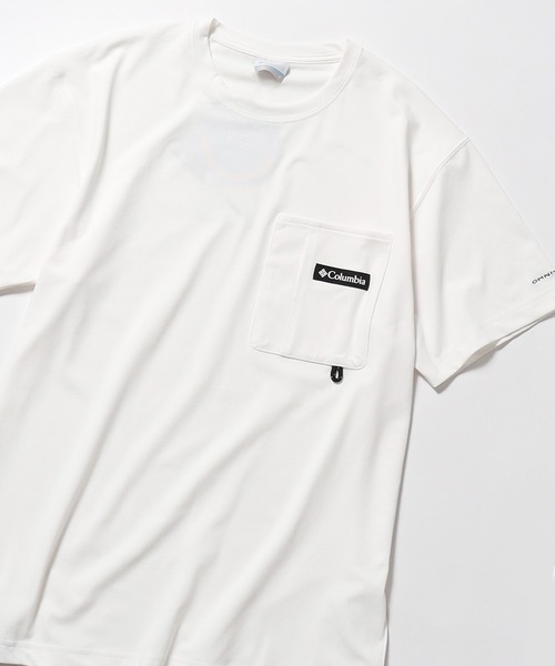 Columbia(コロンビア)の「Columbia/コロンビア マウンテンズアーコーリングショートスリーブTシャツ(Tシャツ/カットソー・メンズ・グリーン/ホワイト/ブラック・M/L/XL)」の16枚目の写真