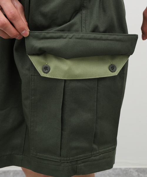 is-ness(イズネス)の「【is-ness / イズネス】BALLOON EZ CARGO SHORTS(カーゴパンツ・メンズ・カーキ/ネイビー・FREE)」の17枚目の写真