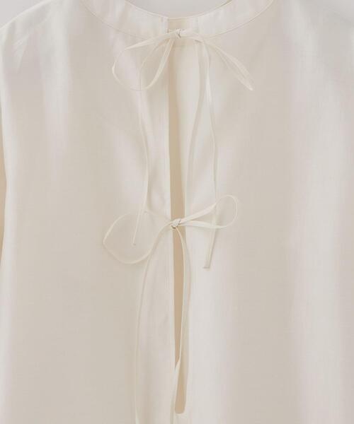 CITEN(シテン)の「<CITEN>フォルムスリーブ ルーズ ブラウス(シャツ/ブラウス・レディース・ホワイト/ブラック/ダークブラウン・FREE)」の6枚目の写真