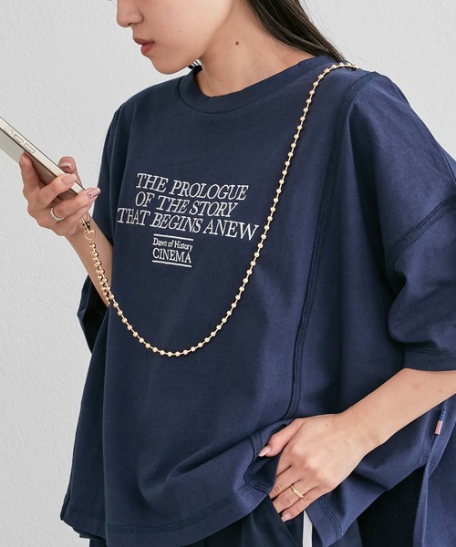 CIAOPANIC TYPY(チャオパニックティピー)の「【WEB限定】ボールチェーンスマホショルダー(スマホグッズ・レディース・ゴールド/シルバー・ONE SIZE)」の1枚目の写真