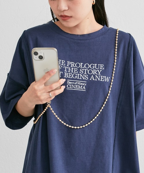 CIAOPANIC TYPY(チャオパニックティピー)の「【WEB限定】ボールチェーンスマホショルダー(スマホグッズ・レディース・ゴールド/シルバー・ONE SIZE)」の6枚目の写真