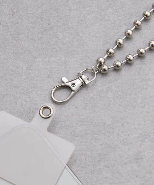 CIAOPANIC TYPY(チャオパニックティピー)の「【WEB限定】ボールチェーンスマホショルダー(スマホグッズ・レディース・ゴールド/シルバー・ONE SIZE)」の10枚目の写真
