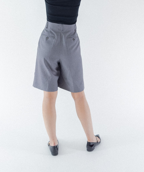 Charles Chaton（シャルルシャトン）の「classic half pants（その他パンツ・レディース・ブラック/ライトグレー・36/34）」の6枚目の写真