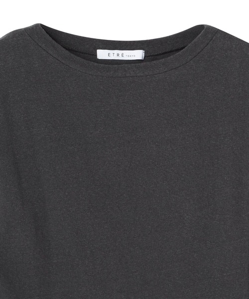 ETRE TOKYO(エトレトウキョウ)の「【ZOZO限定カラー】ショルダータックネップトップス(Tシャツ/カットソー・レディース・チャコール/ベージュ/ホワイト・FREE)」の21枚目の写真
