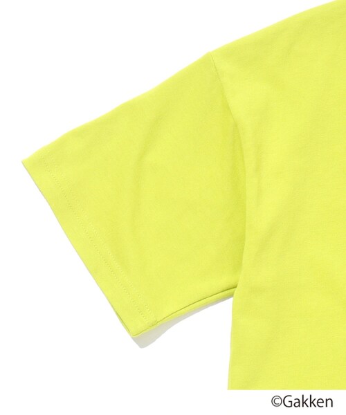 SHOO・LA・RUE（シューラルー）の「◆【最強王図鑑×SHOO・LA・RUE】裾レイヤードTシャツ（Tシャツ/カットソー・キッズ・パープル系/グレー/ブラック/イエロー・14/11/13/12）」の9枚目の写真