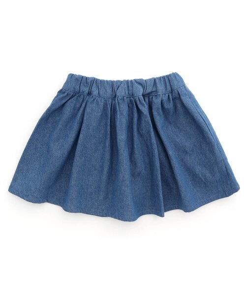apres les cours（アプレレクール）の「【インナーパンツ付き】ギャザースカート（スカート・キッズ・インディゴブルー/その他3/チェック・80/90/100/110/120/130）」の8枚目の写真