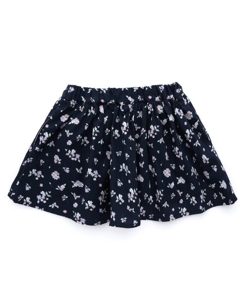 apres les cours（アプレレクール）の「【インナーパンツ付き】ギャザースカート（スカート・キッズ・インディゴブルー/その他3/チェック・80/90/100/110/120/130）」の9枚目の写真