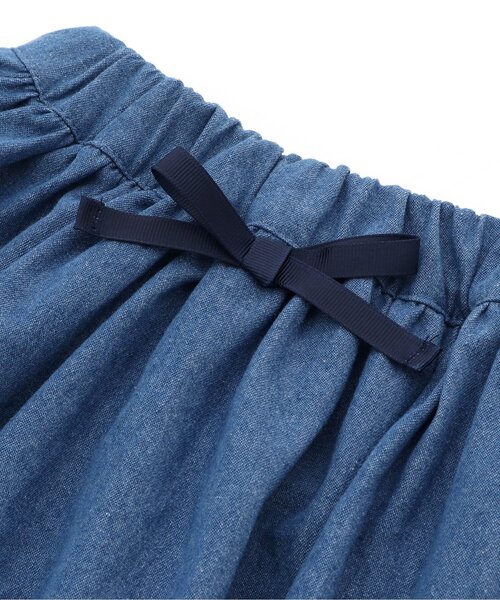 apres les cours（アプレレクール）の「【インナーパンツ付き】ギャザースカート（スカート・キッズ・インディゴブルー/その他3/チェック・80/90/100/110/120/130）」の11枚目の写真