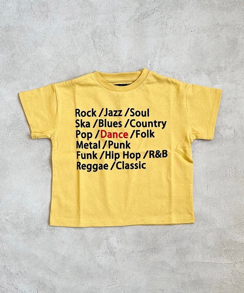 Life Support Products（ライフサポートプロダクツ）の「半袖プリントTee(80～150cm)（Tシャツ/カットソー・キッズ・チャコール/モカ/ダークブルー/マスタード/オレンジ/モスグリーン/ライトピンク/アイボリー/ブルー/オフホワイト・80/90/95/100/110/120/130/140/150）」の21枚目の写真