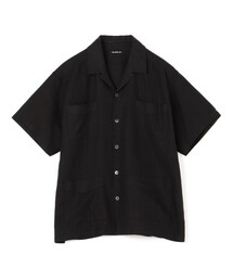 フレンチリネン キューバシャツ
