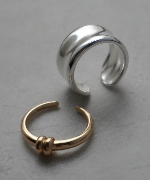Lynn.（リン）の「Layered ring（リング・レディース・シルバー×ゴールド・FREE）」の4枚目の写真