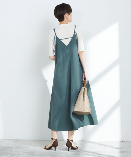 NOLLEY’S(ノーリーズ)の「キャミソールワンピース(ワンピース・レディース・ブラック/グレイッシュブルー・38)」の16枚目の写真