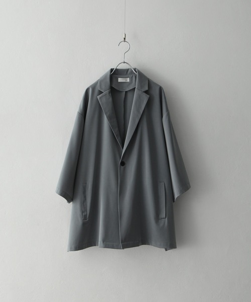 NILWAY（ニルウェイ）の「オーバーサイズサイドスリットテーラードジャケット（テーラードジャケット・メンズ・ブラック/アッシュグレー/ネイビー・SMALL/LARGE/MEDIUM）」の3枚目の写真