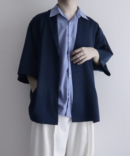 NILWAY（ニルウェイ）の「オーバーサイズサイドスリットテーラードジャケット（テーラードジャケット・メンズ・ブラック/アッシュグレー/ネイビー・SMALL/LARGE/MEDIUM）」の14枚目の写真