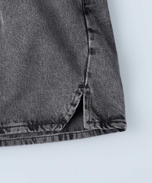 Levi's(リーバイス)の「【Levi's】デニムミニスカート(スカート・レディース・ブラック・27inch/24inch/26inch/25inch)」の7枚目の写真