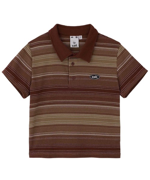 X-girl（エックスガール）の「S/S BABY POLO SHIRT（ポロシャツ