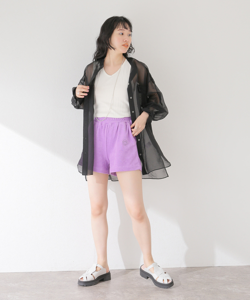 JOINT WORKS（ジョイントワークス）の「【ANNA SUI NYC/ アナスイエヌワイシー】パイルショートパンツ（その他パンツ・レディース・ブラウン/パープル・MEDIUM）」の22枚目の写真