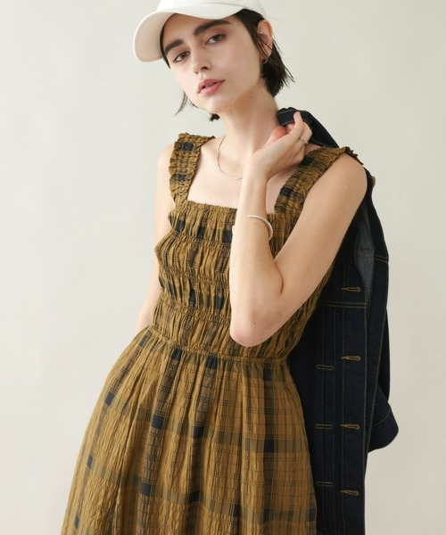 シャーリングワンピ―ス（ワンピース）｜Unitage（ユニテージ）の