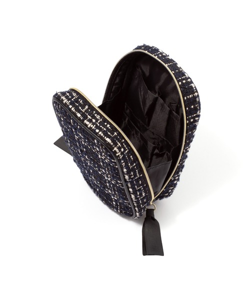 Francfranc（フランフラン）の「ツイード スタンドポーチ ブラック（ポーチ・レディース・ブラック・FREE）」の9枚目の写真