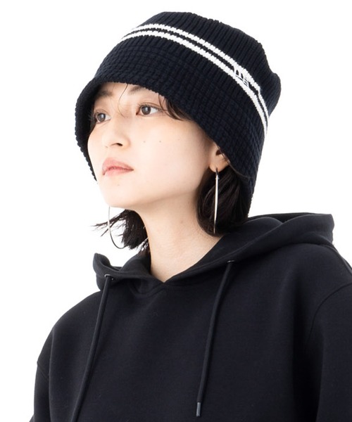 NEW ERA（ニューエラ）の「ニューエラ バケットハット ニットバケハ ONSPOTZ別注（ハット・メンズ・ブラック/ベージュ/グレー/ブラック系・M/L）」の20枚目の写真