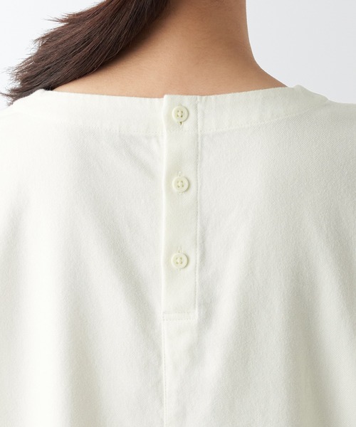 無印良品（ムジルシリョウヒン）の「両面起毛フランネル長袖ブラウス（シャツ/ブラウス・レディース・ネイビー系/オフホワイト/ダークグリーン/グレー系その他3/ブラック系4/ベージュ・S/XXL/M/XL/L/XS）」の12枚目の写真