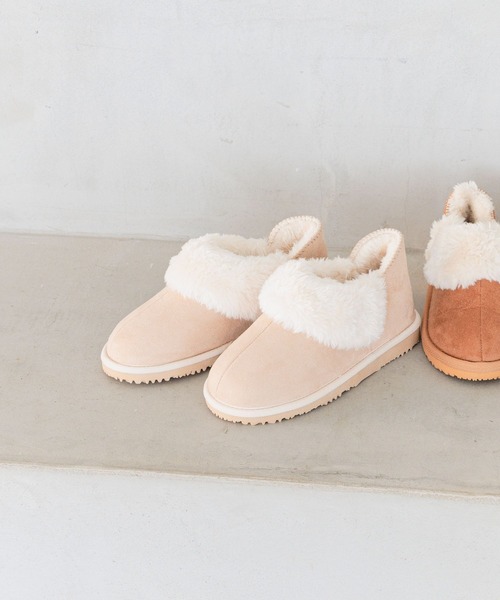 BAYFLOW（ベイフロー）の「[軽くてあったか♪]ボアショートブーツ（KIDS）（ブーツ・キッズ・ベージュ/ブラウン/ブラック・17.0cm/18.0cm/19.0cm/20.0cm/21.0cm/22.0cm/23.0cm）」の20枚目の写真