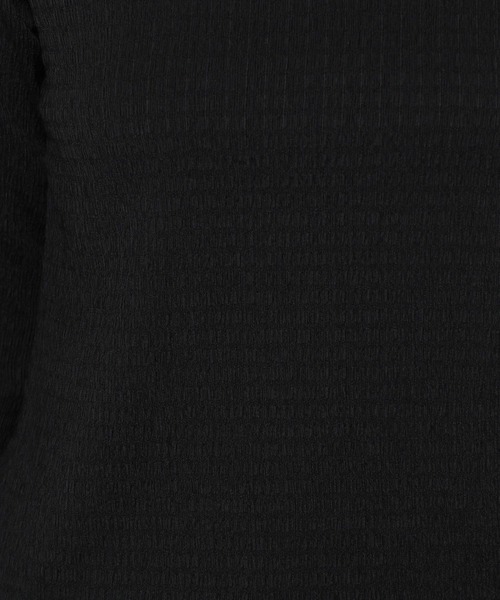 GLOBAL WORK(グローバルワーク)の「シャーリングメロープルオーバー/MATINEE LINE/972849(Tシャツ/カットソー・レディース・マスタード/グレイッシュベージュ/ブラック/オフホワイト・LARGE/MEDIUM)」の6枚目の写真