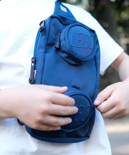 LEGO（レゴ）の「LEGO スリングバッグ SIGNATURE Brick  1×2  [2.5L] 【ZOZO限定】（メッセンジャーバッグ・キッズ・レッド/ローズ/ブラック/ブルー/グリーン/コーラル/イエロー・FREE）」の21枚目の写真