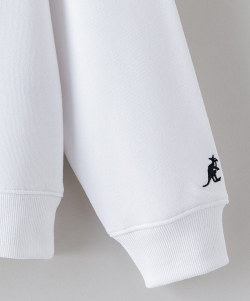 KANGOL(カンゴール)の「【KANGOL/カンゴール】ビッグシルエット ワンポイントロゴ刺繍 裏起毛 ハーフジップスウェット トレーナー フロントジップ(スウェット・メンズ・ブルー/グレー/ホワイト/ダークグリーン・MEDIUM/LARGE/X-LARGE)」の13枚目の写真