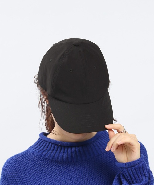 GLOBAL WORK Smile Seed Store（グローバルワーク スマイルシードストア）の「ストレッチキャップ/970440（キャップ・レディース・アイボリー/ブラック・FREE）」の5枚目の写真