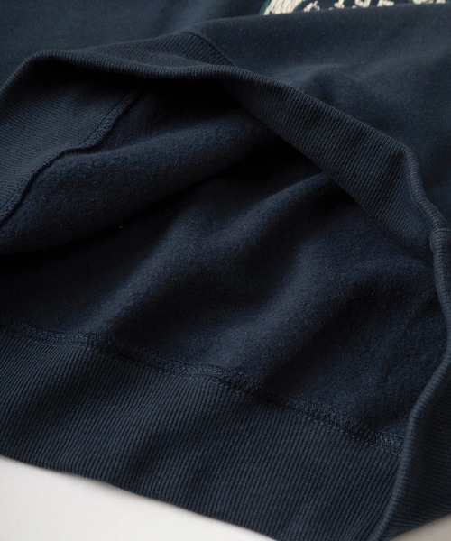 make a ray!(メイク ア レイ!)の「【0】CHRISTOPHER&BAHAMAS ヴィンテージ加工 カレッジロゴプリント スウェット/ビッグシルエット(スウェット・レディース・チャコールグレー/アッシュグレー/オートミール/ブラック系その他/グレー/シルバーグレー/ブラック/ネイビー・M/L/XL)」の9枚目の写真