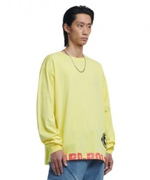 【NOMANUAL】H.B.E LONG SLEEVE TEE / 【ノーマニュアル】ロゴプリント長袖Tシャツ