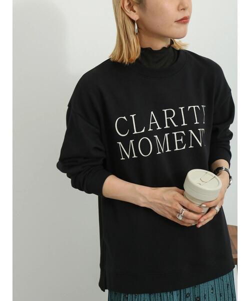 Samansa Mos2 blue（サマンサモスモスブルー）の「シアーリブハイネックロンT（Tシャツ/カットソー・レディース・ブラック/キナリ/キャメル/ブルー・F）」の7枚目の写真