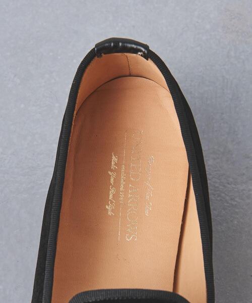 UNITED ARROWS（ユナイテッドアローズ）の「ベルベットスリッポン（ドレスシューズ・メンズ・ブラック・39/40/41/42/43/44）」の6枚目の写真