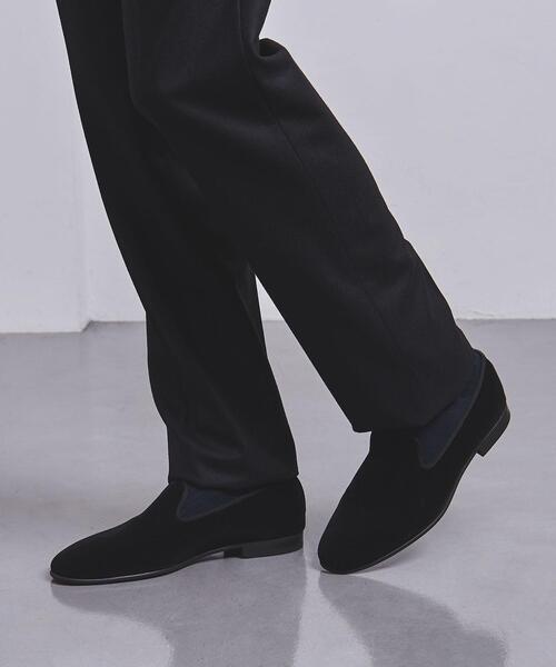 UNITED ARROWS（ユナイテッドアローズ）の「ベルベットスリッポン（ドレスシューズ・メンズ・ブラック・39/40/41/42/43/44）」の10枚目の写真