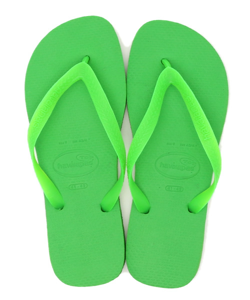 havaianas（ハワイアナス）の「WEGO/havaianas(ハワイアナス)TOPサンダル（ビーチサンダル・メンズ・レッド/ブルー/ブラック/グリーン/ホワイト/イエロー・LARGE/SMALL/MEDIUM）」の4枚目の写真