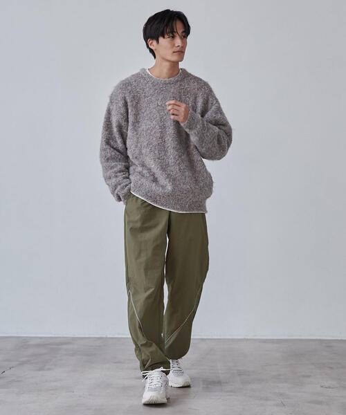 coen(コーエン)の「California Sportswear(カリフォルニアスポーツウェア)別注ナイロントラックパンツ(セットアップ対応)(その他パンツ・メンズ・オリーブ/ブラック・M/XL/L)」の7枚目の写真