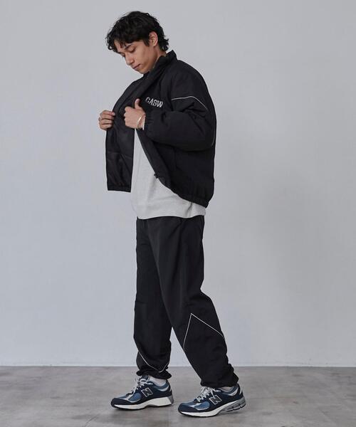 coen(コーエン)の「California Sportswear(カリフォルニアスポーツウェア)別注ナイロントラックパンツ(セットアップ対応)(その他パンツ・メンズ・オリーブ/ブラック・M/XL/L)」の14枚目の写真