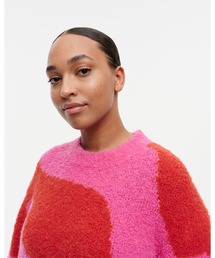 marimekko - マリメッコ Rappu Intuitio knitted wool Marimekko Fashion 🇫🇮 Unikko Wool knits Pre-Fall 2025