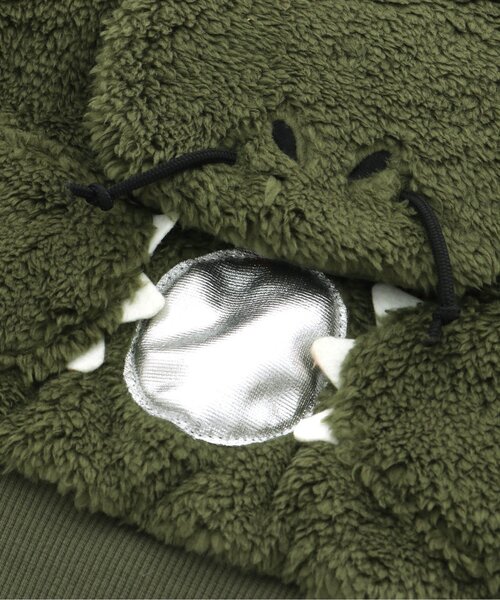 BIT'Z（ビッツ）の「ドラゴンなりきりトレーナー（スウェット・キッズ・オレンジ/カーキ・80/90/95/100/110/120）」の12枚目の写真