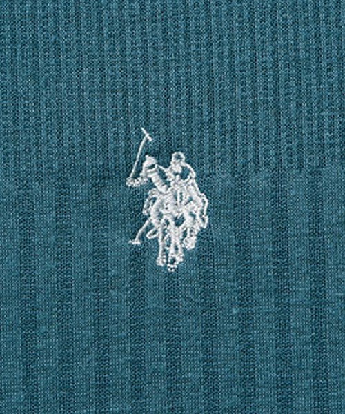 U.S. POLO ASSN.(ユーエスポロアッスン)の「<USPA>チュニックアンサンブル(アンサンブル・レディース・ブルー系その他/チャコール・MEDIUM/LARGE/X-LARGE)」の6枚目の写真