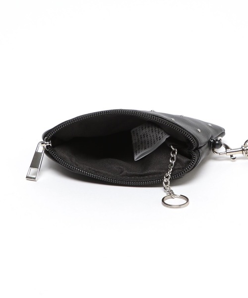 Me%（ミィパーセント）の「ドットスタッズリールパスケース　984246（パスケース・レディース・グレー/アイボリー/ブラック・FREE）」の17枚目の写真