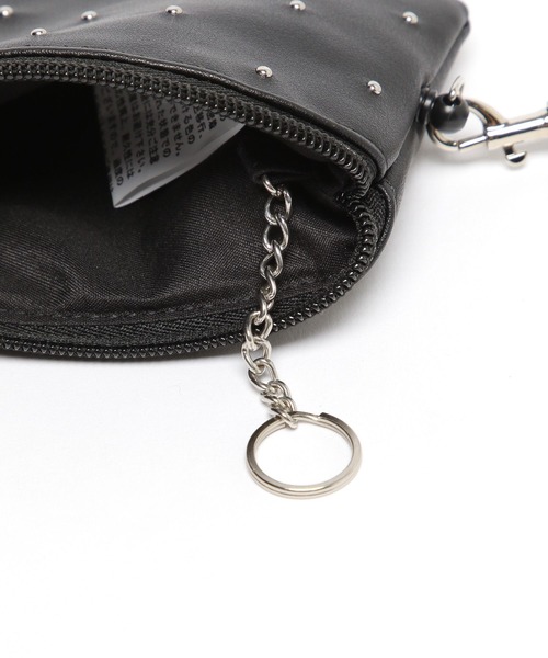 Me%（ミィパーセント）の「ドットスタッズリールパスケース　984246（パスケース・レディース・グレー/アイボリー/ブラック・FREE）」の18枚目の写真