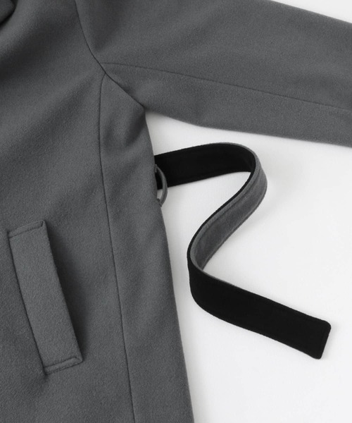 SENSE OF PLACE by URBAN RESEARCH(センスオブプレイスバイアーバンリサーチ)の「『わたべ×SOP』ダブルロングコート(チェスターコート・メンズ・ブラック/グレー・MEDIUM/LARGE)」の13枚目の写真