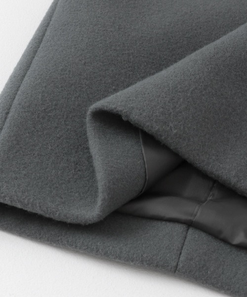 SENSE OF PLACE by URBAN RESEARCH(センスオブプレイスバイアーバンリサーチ)の「『わたべ×SOP』ダブルロングコート(チェスターコート・メンズ・ブラック/グレー・MEDIUM/LARGE)」の16枚目の写真