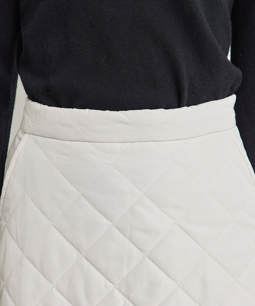 Jayro（ジャイロ）の「キルテイング中綿SK（スカート・レディース・カーキ/キャメル/ベージュ・M）」の22枚目の写真