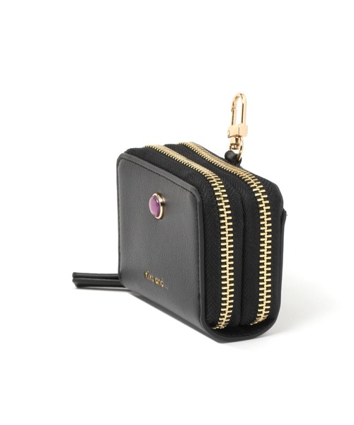 niko and...（ニコアンド）の「オリジナル天然石マルチケース（ポーチ・レディース・ブラック/ブラウン/ピンク/ホワイト・0）」の12枚目の写真